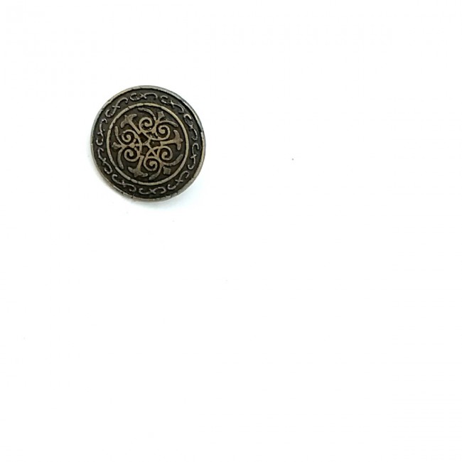 Desenli Alttan Dikme Düğme 15 mm - 24 boy E 19 Desenli Alttan Dikme Düğme 15 mm - 24 boy E 19