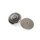 22 mm 36 L Metal Shank Button Transparent Enamel Ring Pattern Blazer Jacket Coat Button E 1949 V1