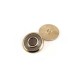 22 mm 36 L Metal Shank Button Transparent Enamel Ring Pattern Blazer Jacket Coat Button E 1949 V1