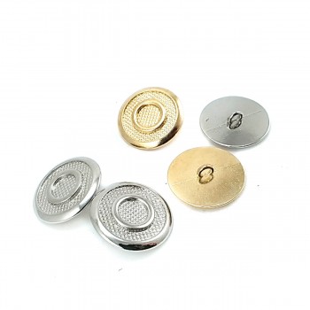 22 mm 36 L Ring Pattern Shank Metal Button E 1949