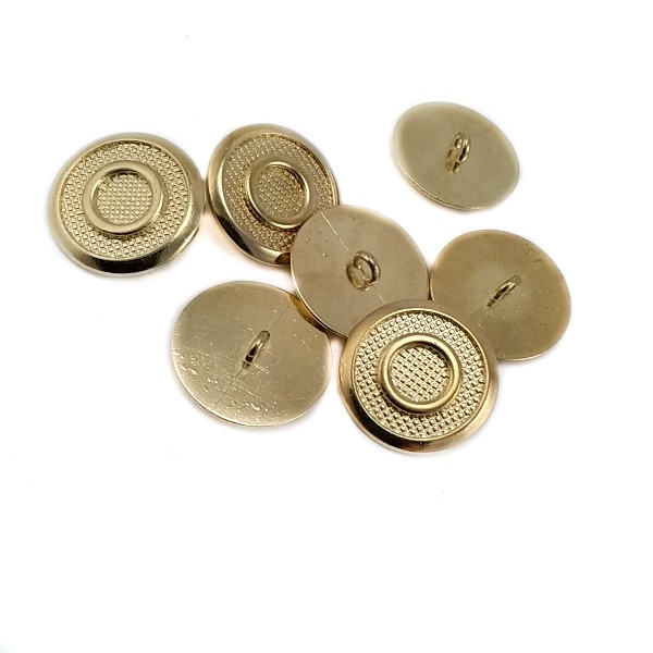 Ring Pattern Shank Metal Button 22 mm 36 L E 1949