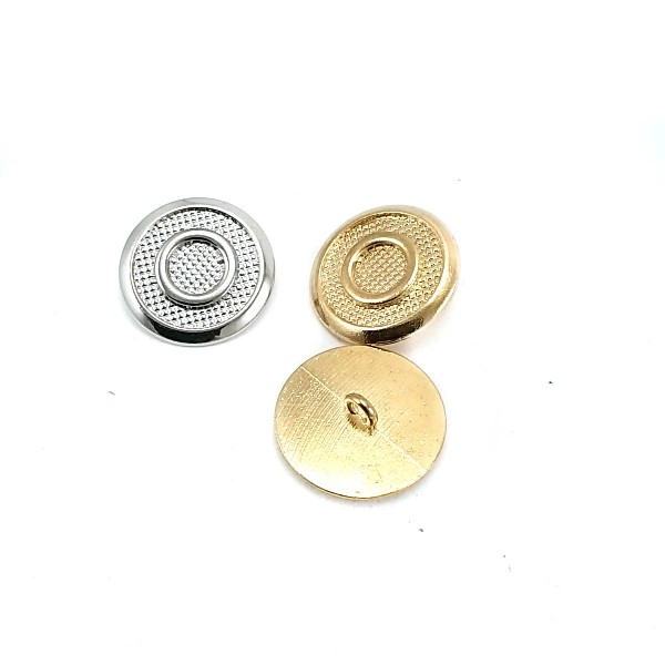 Ring Pattern Shank Metal Button 22 mm 36 L E 1949