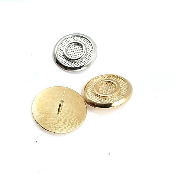 Ring Pattern Shank Metal Button 22 mm 36 L E 1949