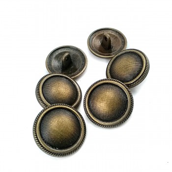 20mm - 31 L Jacket Cufflink Sew Button Line Pattern Patterned E 2003