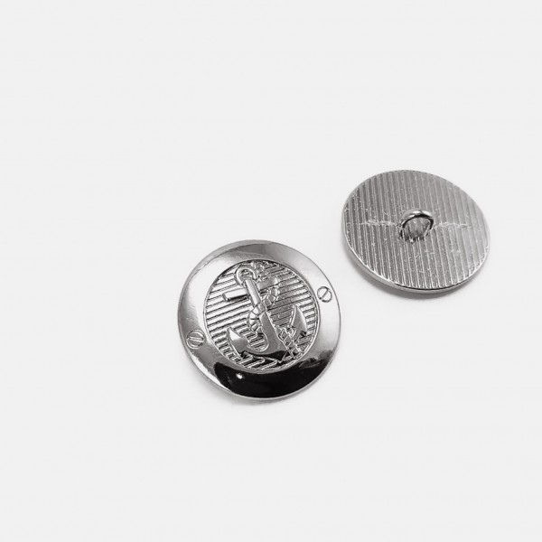 23 mm - 36 boy Çapa Logolu Ayaklı Düğme E 2043