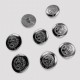 17 mm - 28 L Gold Coat Blazer 8 Pieces Jacket Button Set E 2044 SET8