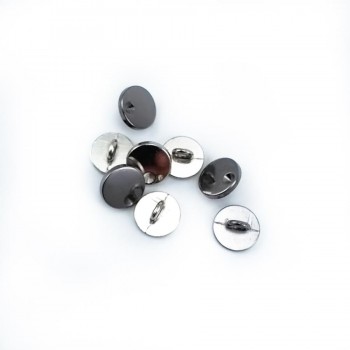 12 mm - 19 boy Sade Taşlı Metal Ayaklı Düğme E 2077
