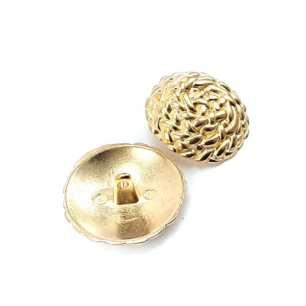 30 mm - 47 length Patterned Curved Footed Button E 2086