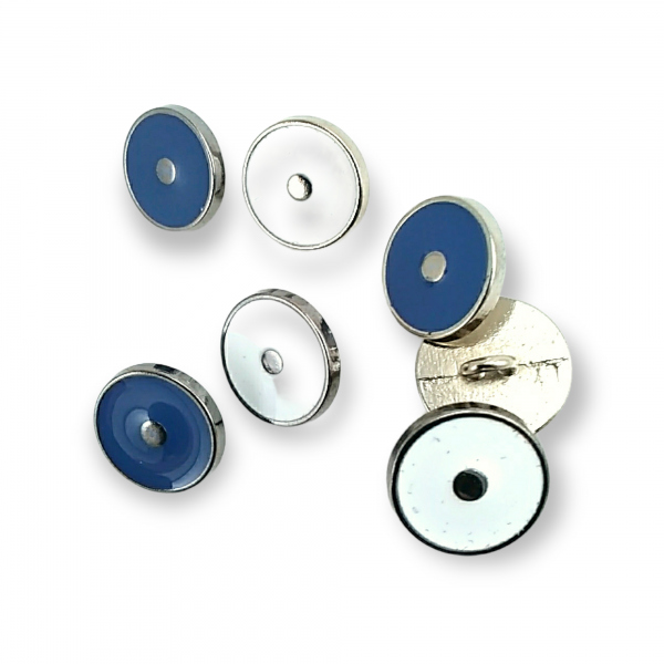 15 mm - 24 L Enamel Blouse and Dress Button E 2089