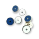 15 mm - 24 L Enamel Blouse and Dress Button E 2089