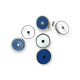 15 mm - 24 L Enamel Blouse and Dress Button E 2089