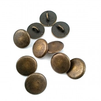 15 mm - 24 size Round simple metal foot button E 21