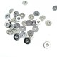 7 mm - 11 L Bagel Shape Shank Button E 2112