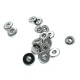 7 mm - 11 L Bagel Shape Shank Button E 2112