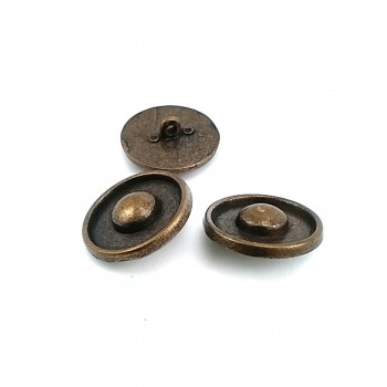 Dotted Metal Foot Button 26 mm - 41 size E 231