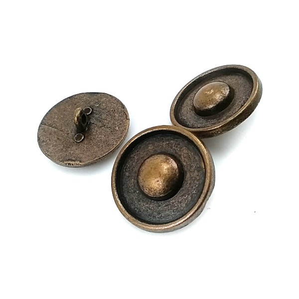 Dotted Metal Foot Button 26 mm - 41 size E 231