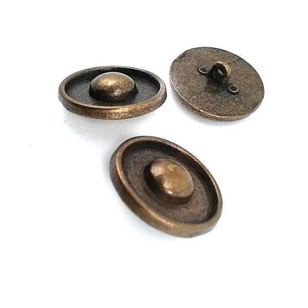 Dotted Metal Foot Button 26 mm - 41 size E 231