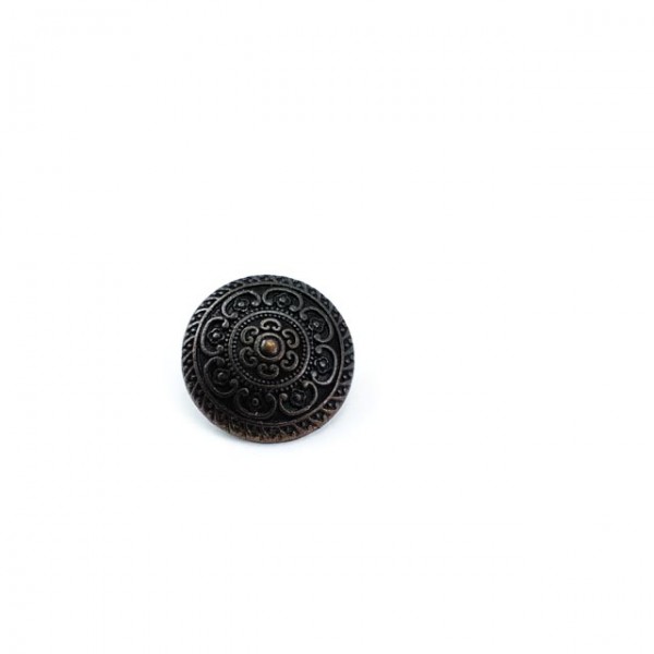 19 mm - 31 L Blazer Jacket Button Patterned Metal Button E 258