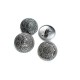 19 mm - 31 L Blazer Jacket Button Patterned Metal Button E 258