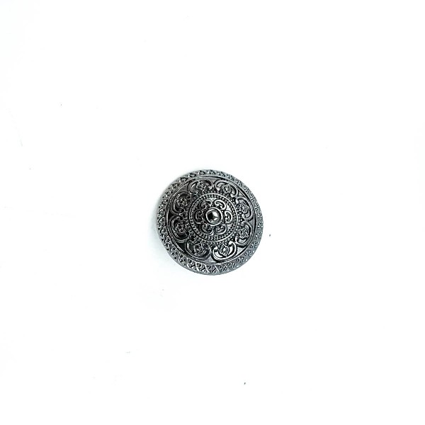 19 mm - 31 L Blazer Jacket Button Patterned Metal Button E 258