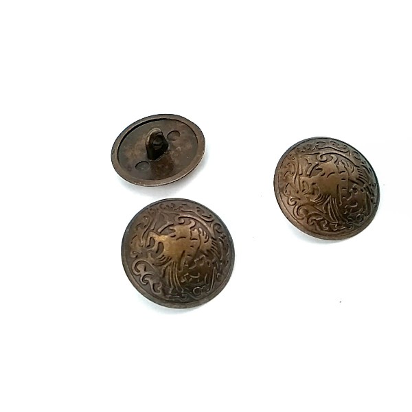 20 mm Patterned Footed Button - 31 lignes E 265