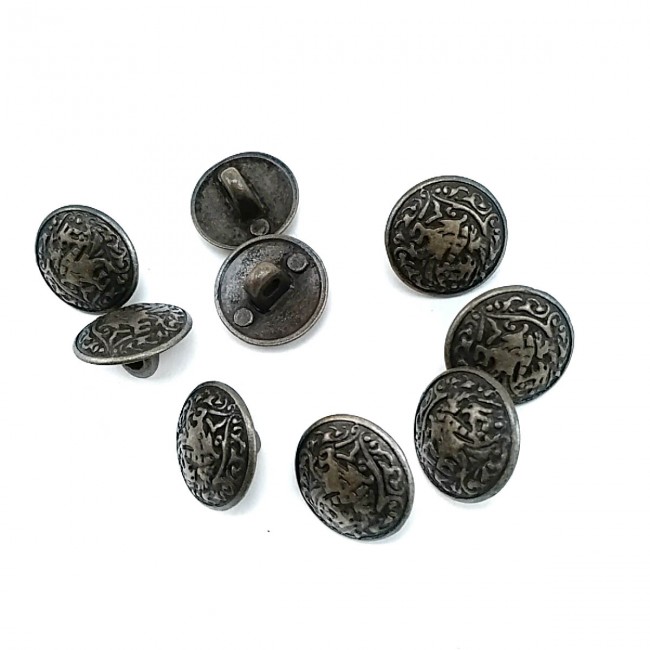 15 mm - 24 boy Desenli Ayaklı Düğme E 266 15 mm - 24 boy Desenli Ayaklı Düğme E 266
