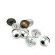 20 mm - 32 size Plain metal jacket button E 306