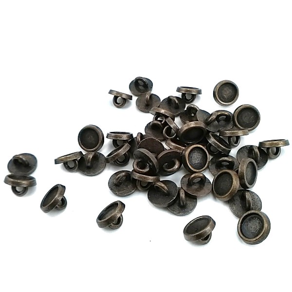 9 mm - 15 L Enamel Metal Shank Button E 358