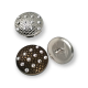 27 mm 45 L Rhinestone Buttons Shank  Button Coat and Trench Coat Button E 362