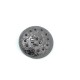 Oversized patterned and stone metal footed button 37 mm - 59 size E 375