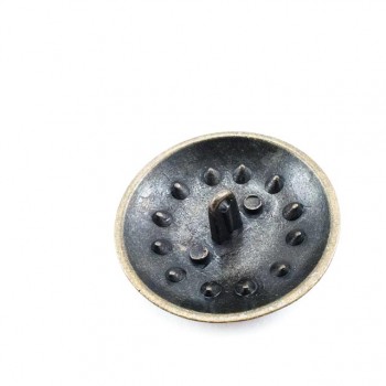 37 mm - 59 boy Cam Taşlı Büyük Boy Kaban ve Manto Düğmesi E 375