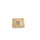 19 x 19 mm Rhinestone Buttons - Square Button E 418