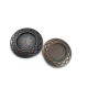 Outerwear metal button edges pattern 25 mm - 41 size E 431