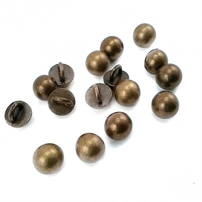 8 mm - 13 boy Metal Ayaklı Top Düğme E 1016 8 mm - 13 boy Metal Ayaklı Top Düğme E 1016