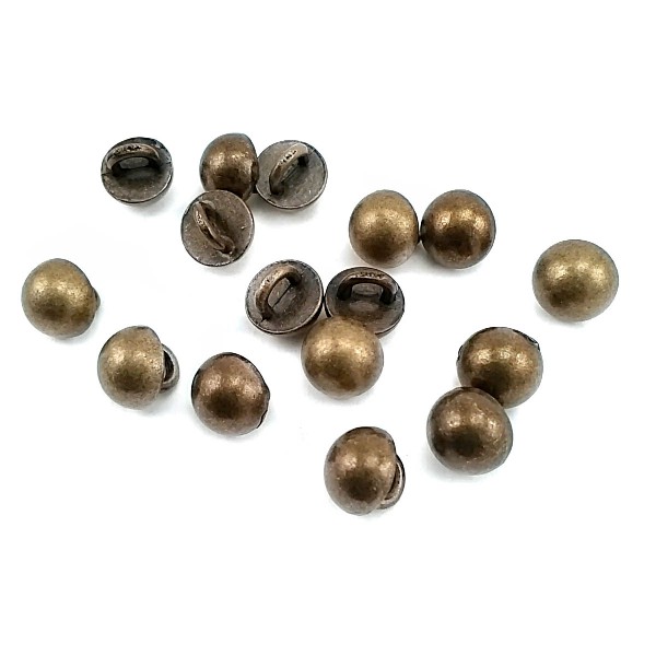 8 mm - 13 L Metal Shank Ball Button E 1016