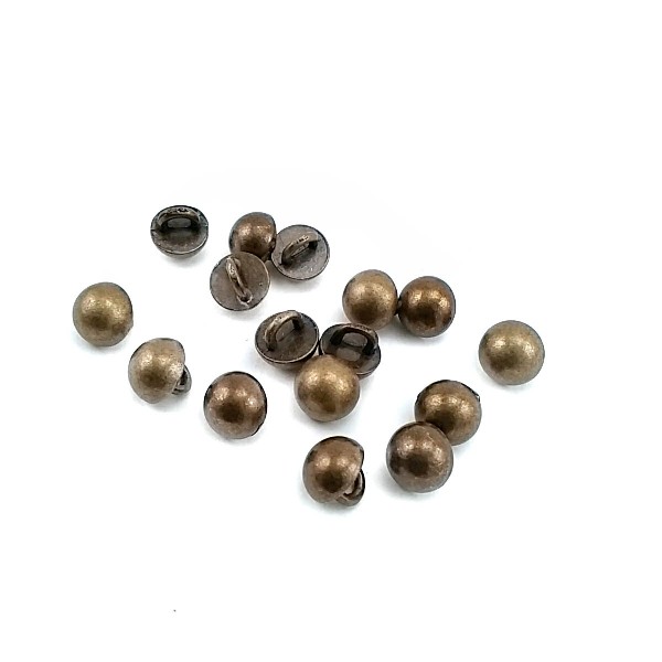 8 mm - 13 L Metal Shank Ball Button E 1016