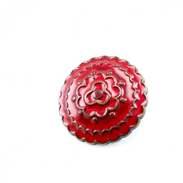 30 mm - 48 L Coat Button Enameled Outerwear Button E 537