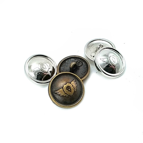 20 mm - 39 size Lion Head Button with Metal Leg E 565