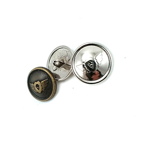 20 mm - 39 size Lion Head Button with Metal Leg E 565