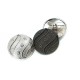 25 mm 40 Size Stylish Design Footed Button Metal E 584