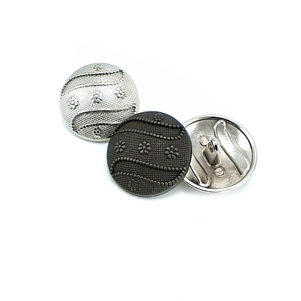 25 mm 40 Size Stylish Design Footed Button Metal E 584