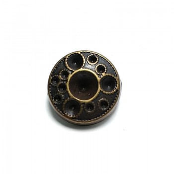 20 mm - 33 size Stylish design with footed button stone E 684