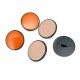 Plain jacket and leather coat button 25 mm - 41 size E 723