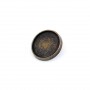 Foot button with enamel stone 25 mm - 40 size E 750