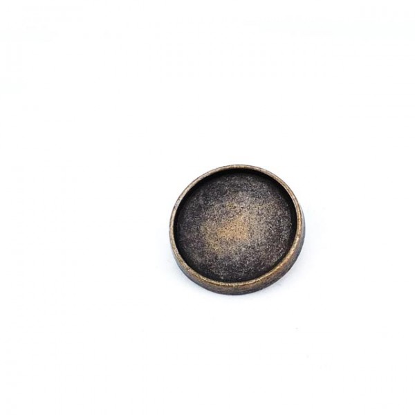 Foot button with enamel stone 25 mm - 40 size E 750