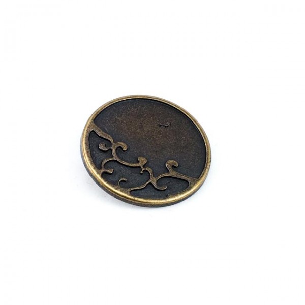 Patterned sewing footed button 34 mm - 54 size E 776