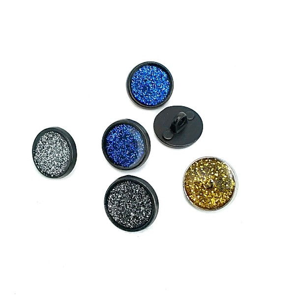 15 mm - 24 L Enamel Metal Shank Button Jacket and Cardigan Button E 778