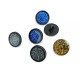 15 mm - 24 L Enamel Metal Shank Button Jacket and Cardigan Button E 778