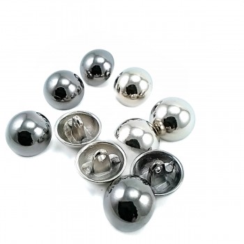 16 mm - 26 size Half Sphere Shaped Footed Button E 90