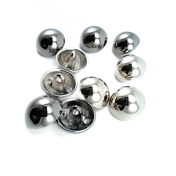 16 mm - 26 L Half Ball Shaped Shank Button for Clothes E 90